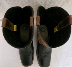 Dan Post Little River Youth Leather Boots Square Toe 6D Barely Used