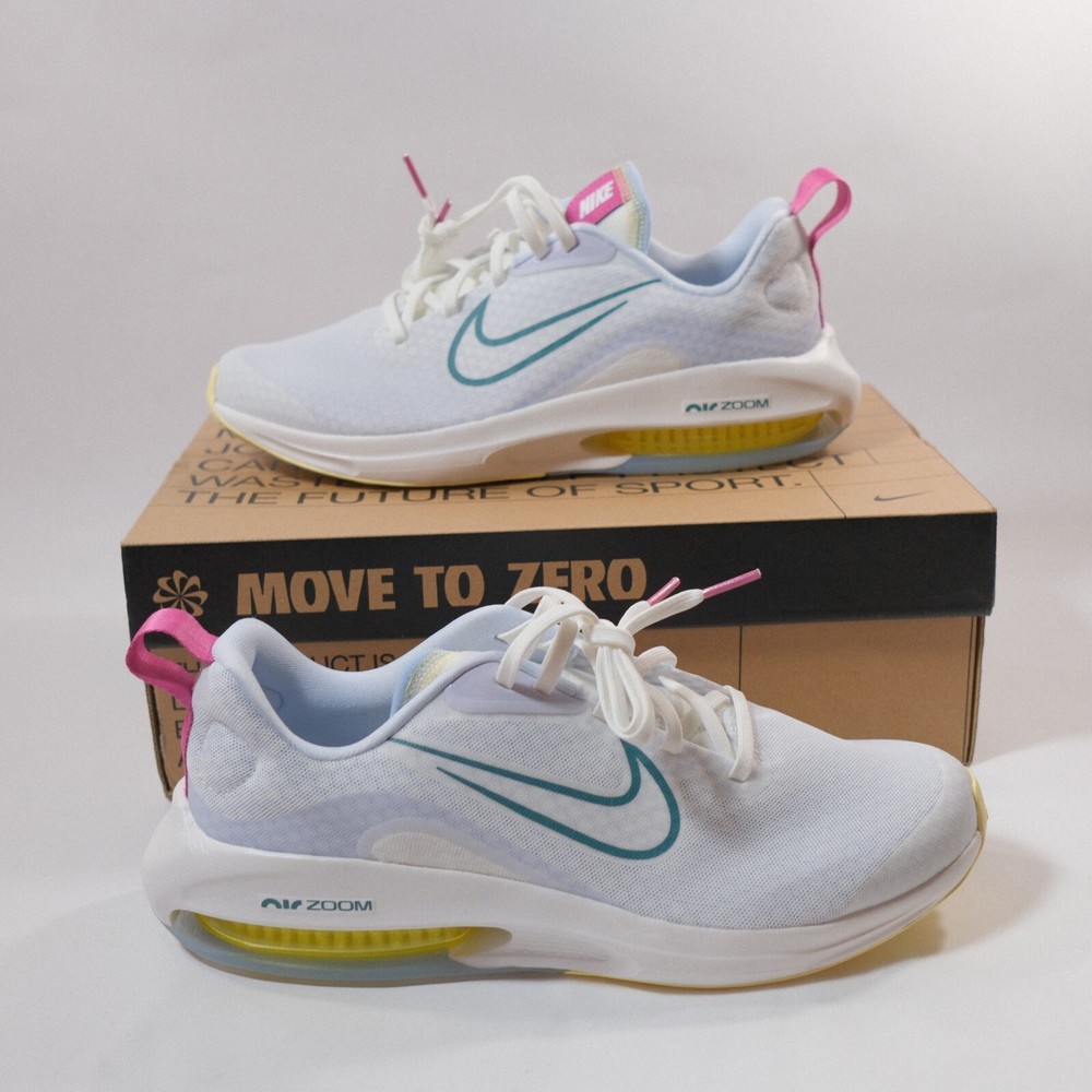 Nike (GS) Air Zoom Arcadia 2 ‚White Mineral Teal‘ DM8491-100 Size 7Y