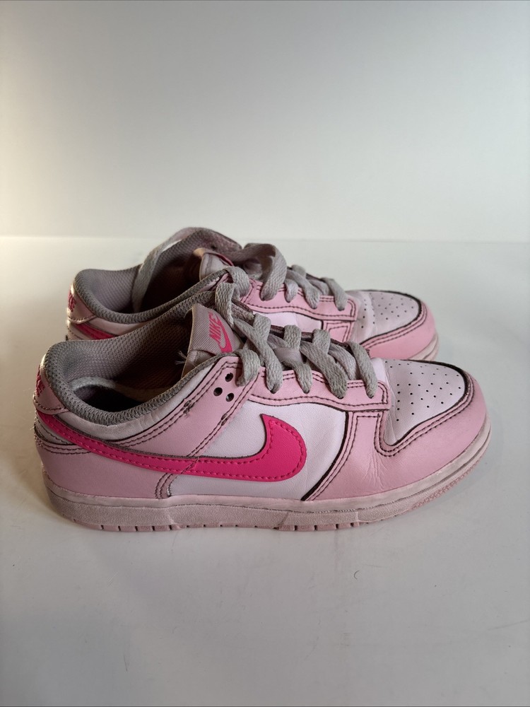 Nike Dunk Low “Triple Pink” Toddler Girls Size: 1.5Y WOW Great Deal