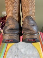 Lil‘ Durango 8″ Two Tone Dk/Brown Western Buckaroo Boots Kid’s Size EU 37 US 5 M