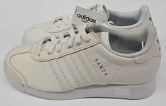 adidas Samoa j Sneakers Juniors Size 4 – Leather Shoes Classic Style 3-Stripes
