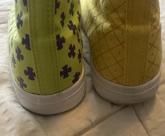 Nickelodeon Spongebob & Patrick Kids High Tops Shoes Fun Cartoon Youth Size 6 p3