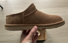 Used UGG Kids‘ Classic Slipper Size 4 Chestnut Shoes 1166774k Without Box