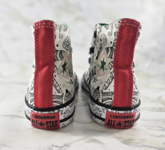 CONVERSE Chuck Taylor All Star Holiday Christmas Coloring Book Sneaker Junior 13