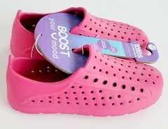 Totes Sol Bounce Toddler Pink Pull-On Clog Beach Water Sand Sandal Size 11-12 T