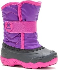 Kamik Snowbug 5 Waterproof Snow Boots NF9412N Toddler Size 8T Purple Magenta