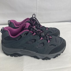 Merrell Big Kid’s Size 2.5 MOAB 3 Granite Berry Low Hiking Shoes