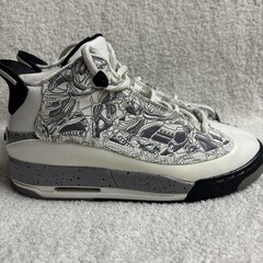 Size 5 ( GS) – Jordan Dub Zero Mid White Cement