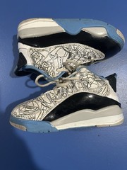 Jordan Dub Zero Toddlers Style : Dv1358-114 Size 8C White/University Blue-Black