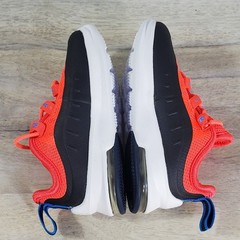 NIKE AIR MAX AXIS Orange Black Blue Athletic Sneakers Kids Toddler Shoes Sz 6c