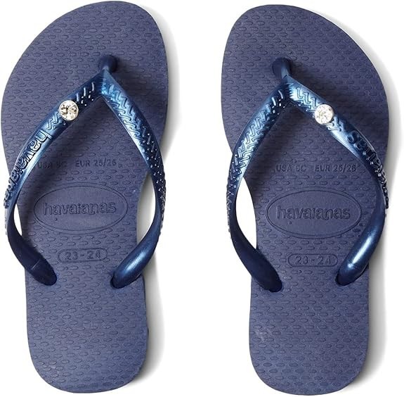 Havaianas – Kids Flip-Flops, Blue, Size 11.5