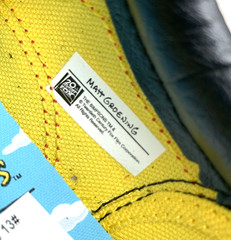 Vans x The Simpsons El Barto Old Skool 2020 KIDS 13 Red Bart Simpson