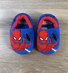 Marvel Children’s Spiderman Slippers | Size Small 5/6 | Medium Width | Preowned