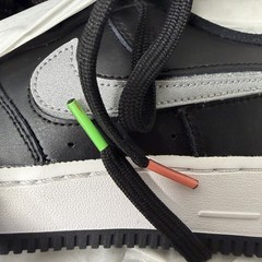 NIKE AIR FORCE 1/1 Black Metallic Silver DH7341 001 (GS) Youth size 6Y
