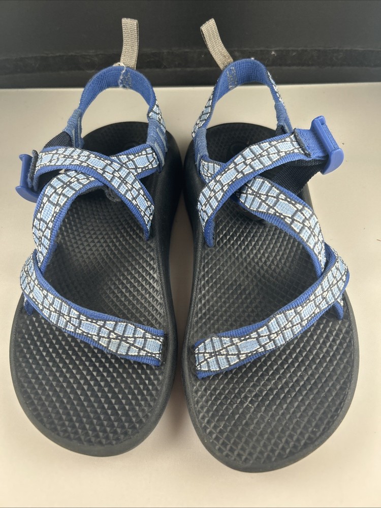 Chaco Swell Eclipse Big Kid’s Kids Z/1 Ecotread Sandals sz 4 BLUE