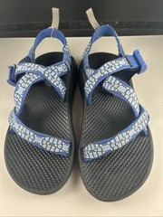 Chaco Swell Eclipse Big Kid’s Kids Z/1 Ecotread Sandals sz 4 BLUE