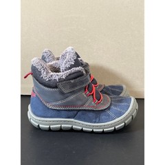 OshKosh Bgosh Marley2-15 Kids Navy Blue Faux Fur Lined Winter Boots Size 11