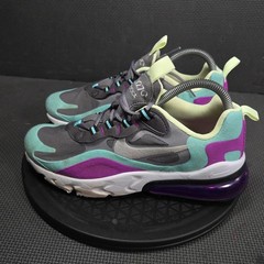 Nike Air Max 270 React Shoes Youth Size 6Y Multicolor Sneakers BQ0103-007