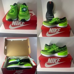 2021 Nike Waffle ONE Electric Green Sneakers Athletic Youth Shoe Size 5Y W Box