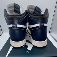 Air Jordan 1 High OG GS Midnight Navy Black White 6Y Womens 7.5 NEW