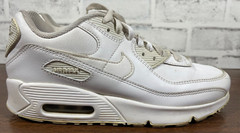 Nike Air Max 90 White Athletic Sneaker Shoes – CD6864-100 Kid’s US Size 6.5Y