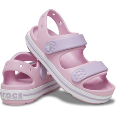 Crocs Crocband Cruiser 209423-84I Sandals Kids US 3 Lavender Round Toe TLW759
