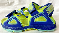 Merrell Hydro Blaze Sandal MK160864 Turquoise/Blue/Lime Green Kids Size US 10