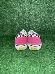 Vans Old Skool Checkerboard Kids Size 3 Multicolored Skate Shoe Casual Sneakers