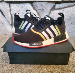 Adidas Originals NMD R1 J Youth Kids GS Black White 6Y Sneakers Boost GZ2100