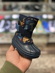 Place Dino Snow Boot Toddler Size 6 (Print/Blue)
