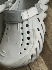 CROCS ECHO CLOG-ATMOSPHERE/GREY- SZ J6