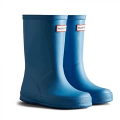 NEW $75 HUNTER Original Kids First Classic Rain Boots Panorama Blue US 12C