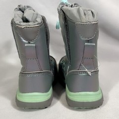 Lands‘ End Iridescent Flurry Insulated Snow Boots Unisex Kids 6M Blue