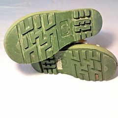 Kidorable Kids Rain Boots Alligator Green Size 7 Waterproof Playful Style