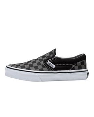 Vans Classic Core Checkerboard Slip-On Shoes VN000ZBUEO0 Kids 13 Black Pewter