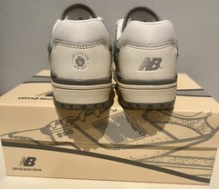 Authentic New Balance 550 Aime Leon Dore ALD sneakers PS White Grey 2.5Y