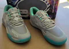 Puma LaMelo Ball MB.01 LoUFO Not From Here Cyan Blue Size 8 Men’s