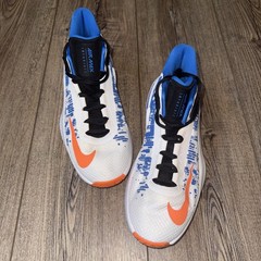 Nike Air Max Infuriate 2 Mid GS ‚White Blue Cone‘ basketball sneaker 6Y 61826-3