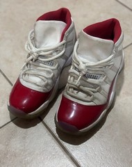 Size 6Y – Nike GS Air Jordan 11 Retro Cherry 378038-116 Red White Shoes Sneakers