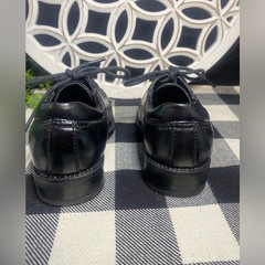Kids Drexlite Classic Black Lace-Up Dress Shoes