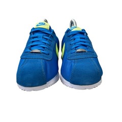 Nike Cortez BG Blue Light Lemon Twist Shoes IB7748-406 Youth Sizes 4.5 – 7