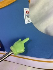 Xtratuf Kid’s Ankle Deck Boots-Light Blue/Whale Pattern-Size: 3