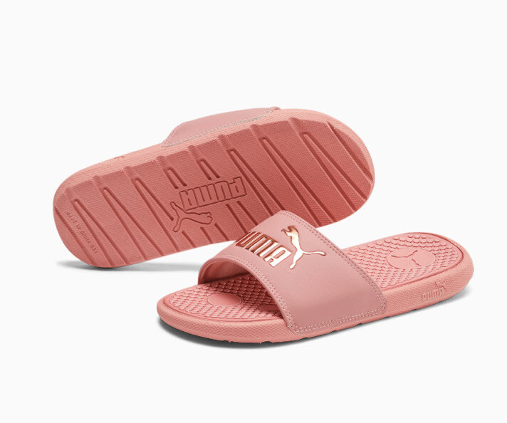 PUMA Little Kids Cool Cat Sandals Size 12 Color Bridal Rose-Rose Gold