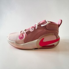 Nike Air Zoom Crossover 2 GS Pink White Size 6.5Y Womens 8 Basketball Shoes