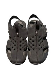 NIKE Sunray Kids Sandals Shoes – Size 3 Black