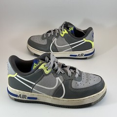 Nike Air Force 1 React Wolf Grey 2020 D/MS/X – Size 5Y