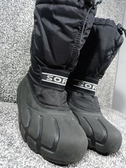 Sorel Cub Wool Lined Insulated Winter Snow Boots Duck Waterproof Size 5 Warm