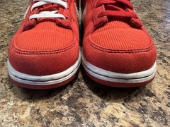 Nike Dunk Low Valentines Day❤️❤️Red Preschool Kids size 2Y