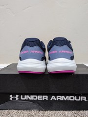 Size 5 Youth Unisex Under Armour GS Surge 2 Navy Blue.3022870-404 Athletic Shoes