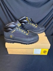 Timberland Field Boot Black w Gold Hardware Size 5.5Y